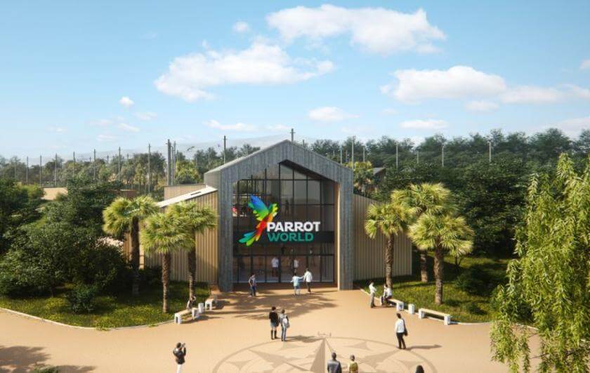 Parrot World le 1er parc animalier immersif dédié à l'Amazonie