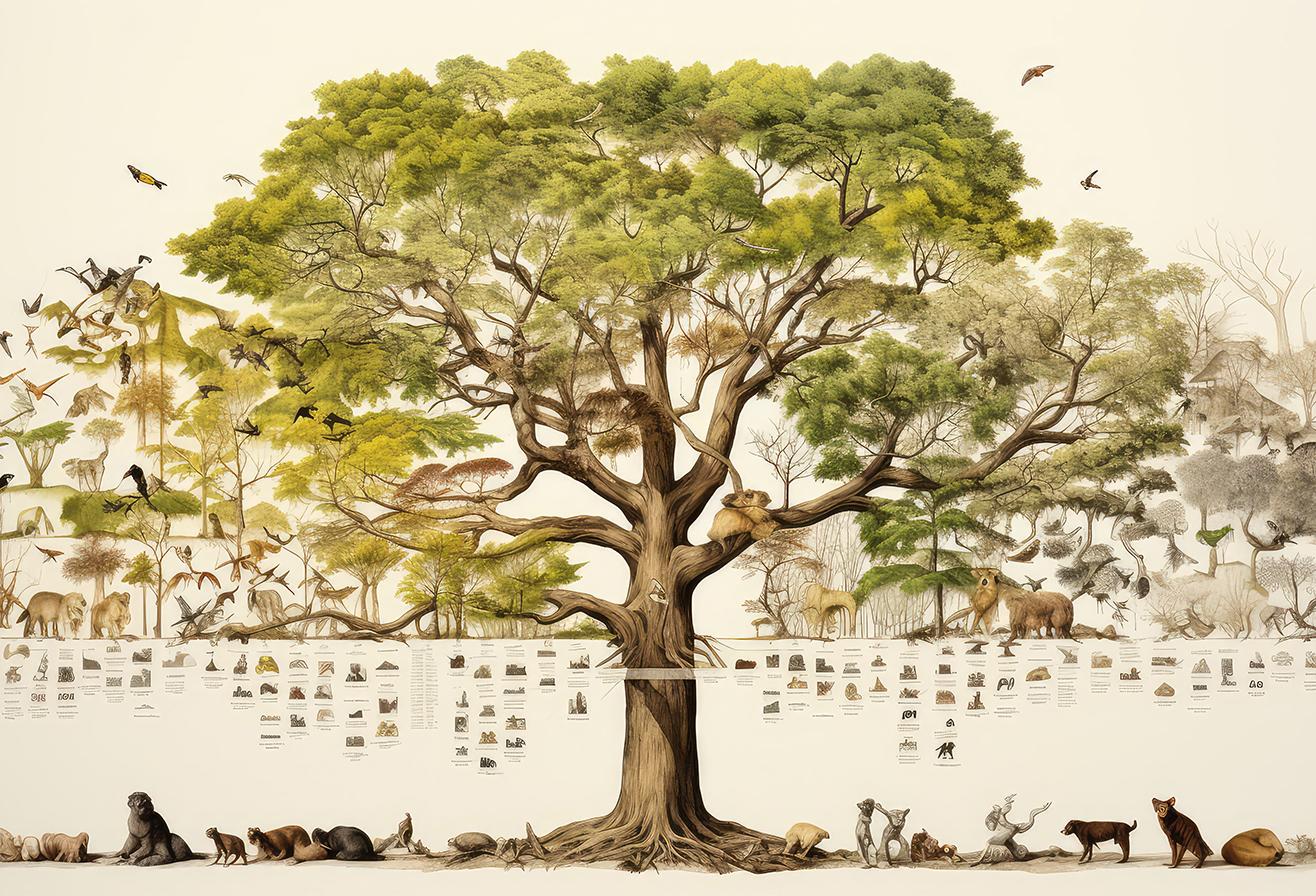 Sortie scolaire parc animalier Parrot World - Animation pédagogique L’Arbre du Vivant  - CYCLE 4