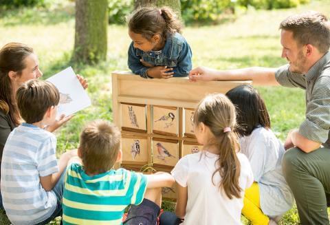 Sortie scolaire parc animalier Parrot World - Animation pédagogique Range ta nature ! - CYCLE 3